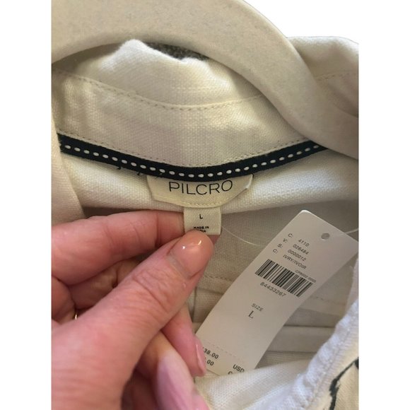 Anthropologie Cream and Black Blouse - Picture 8 of 11